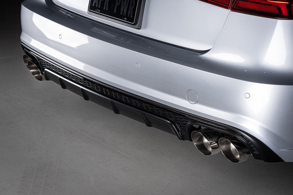 APR - APR Catback Exhaust System with Center Muffler - 4.0 TFSI - C7 S6/S7 - CBK0011 - German Performance