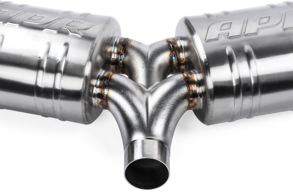 APR - APR GOLF MK7 R Catback System. UPDATED HELMHOLTZ CHAMBER. - CBK0021 - German Performance