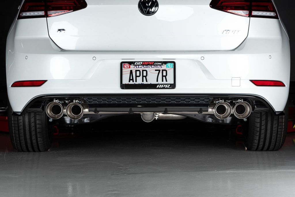 APR - APR GOLF MK7R CATBACK EXHAUST SYSTEM (VALVELESS) - CBK0018 - German Performance