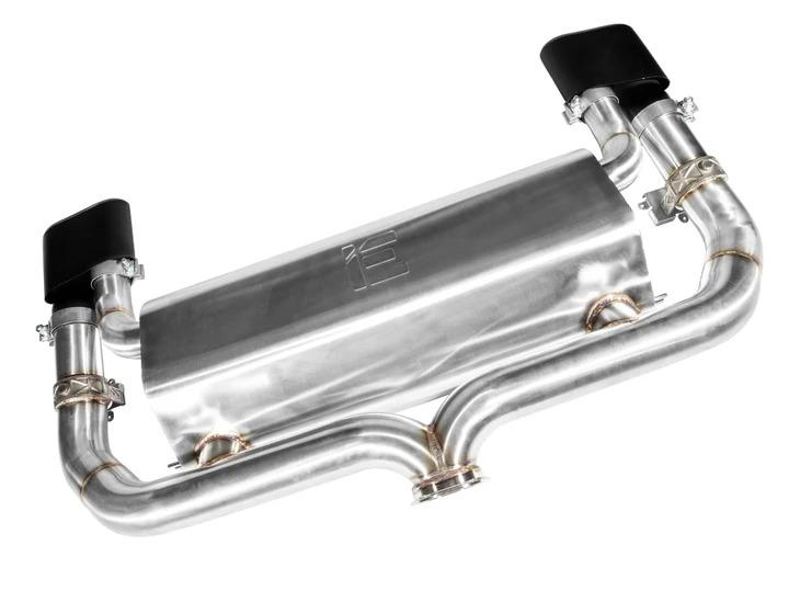 Integrated Engineering - Integrated Engineering Valved Cat Back Exhaust - Audi RS3 8V (Sedan) - IEEXCQ - German Performance