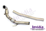 Invidia Down Pipe with High Flow Cat - Audi S3 8V/VW Golf R MK7, MK7.5