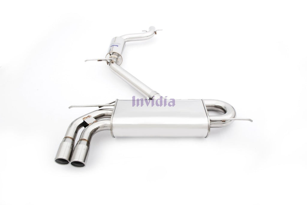 Invidia - Invidia Q300 VW MK5 GTI Cat Back Exhaust w/SS Tips - CB-HS05GF5G3S - German Performance