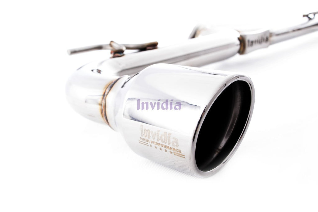 Invidia - Invidia Q300 VW MK6 GTI Cat Back Exhaust w/SS Tips - CB-HS09GF6G3S-2.0 - German Performance