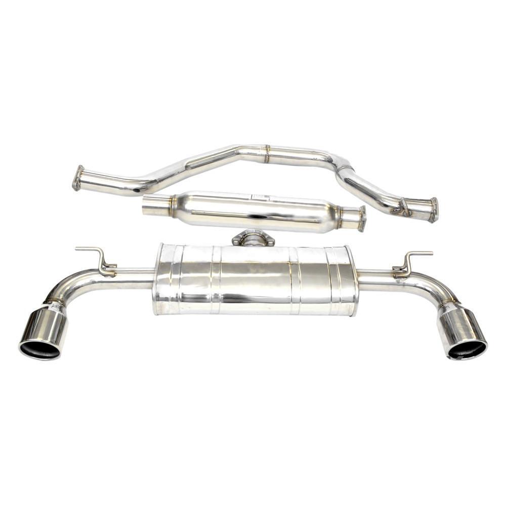 Invidia - Invidia Q300 VW MK7 GTI Cat Back Exhaust w/SS Tips - CB-HS13GF7G3S - German Performance