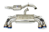 Invidia Q300 VW MK7.5R Valved Catback Exhaust w/Round Ti Rolled Tips