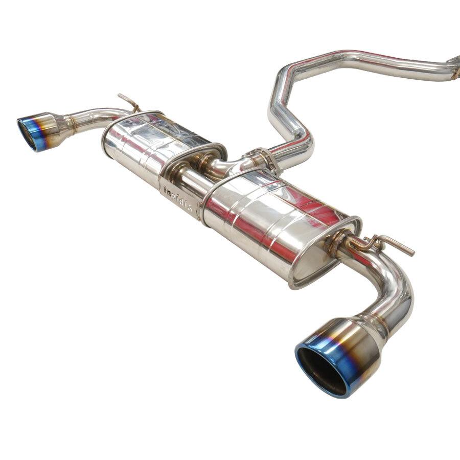 Invidia - Invidia R400 VW MK7.5 GTI Cat Back Exhaust w/Round Ti Tips - HS17GFG75QD1RT - German Performance