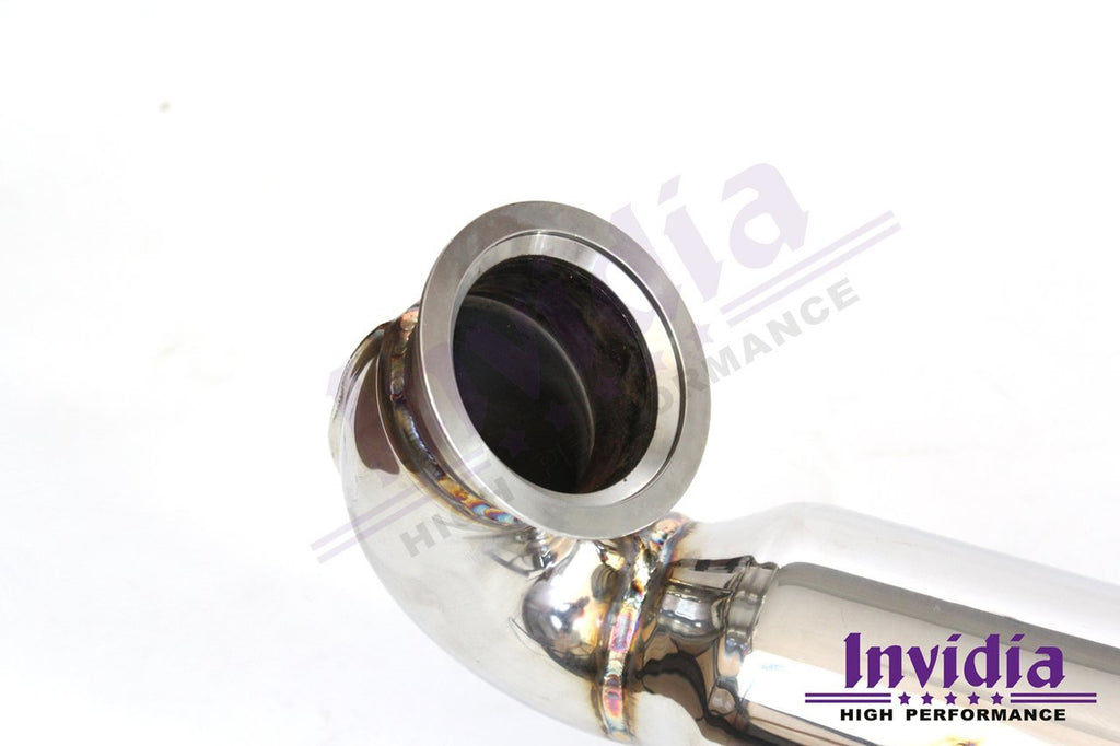 Invidia - Invidia VW MK7/7.5 GTI Down Pipe with High Flow Cat - CP-HS13GF7DPC - German Performance